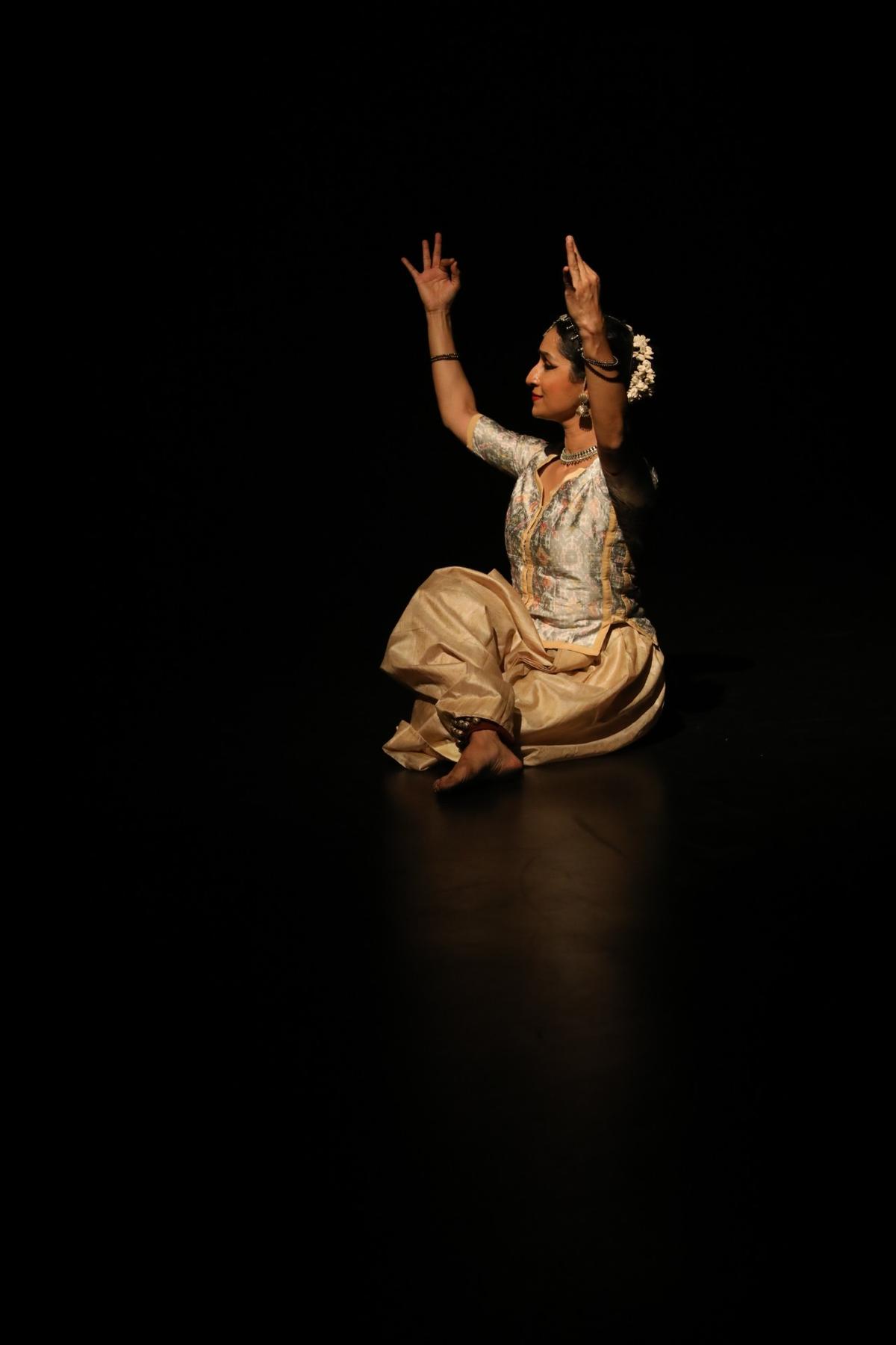 Amrita Lahiri, disciple of senior Bhartanatyam dancer Leela Samson.